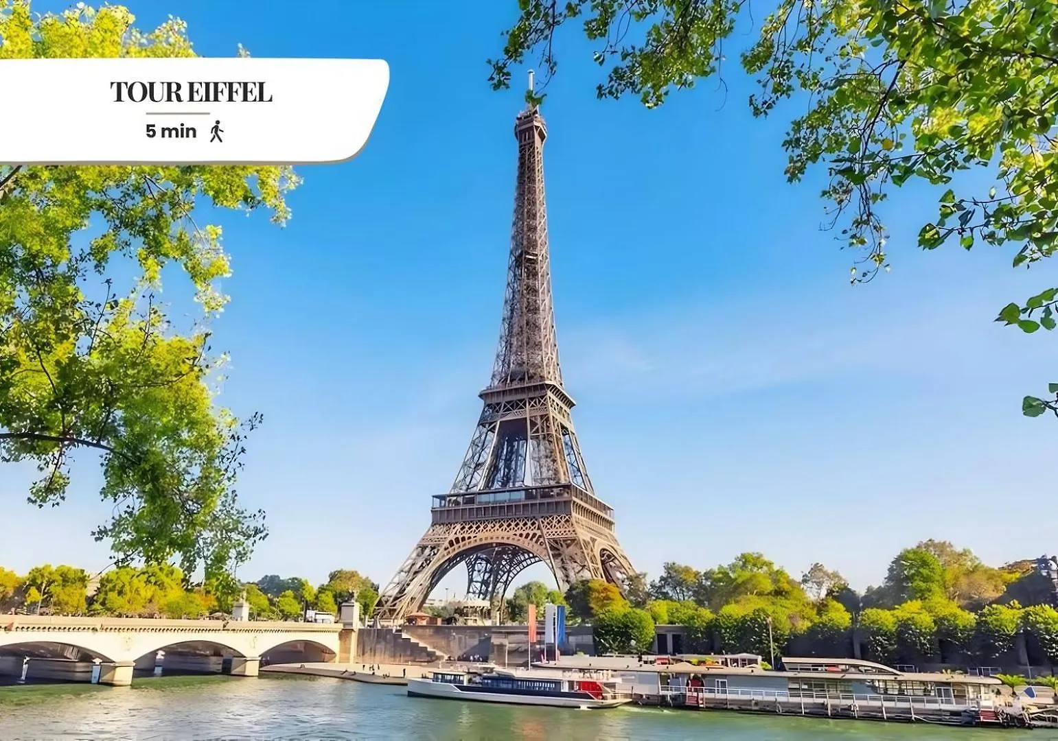 Tbs 318 - Superb Apartment With Eiffel Tower View 0*, Paris